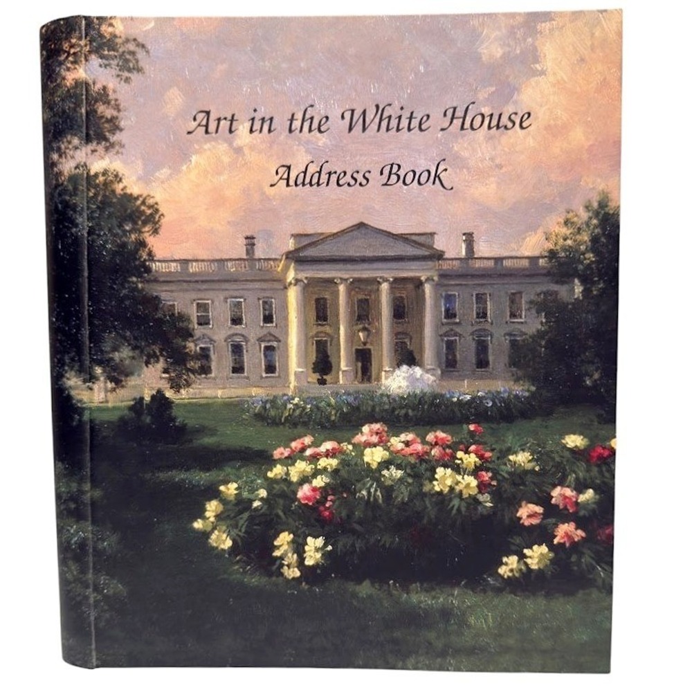 Art‎ in the White House Address Book Historical Association 2008 Blank Hardcover